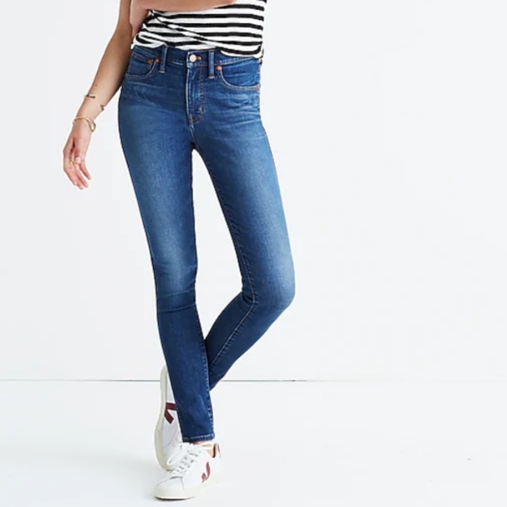Madewell 9" Mid Rise Skinny Jeans – Women’s Plus Size 24/37 Premium Denim NWT